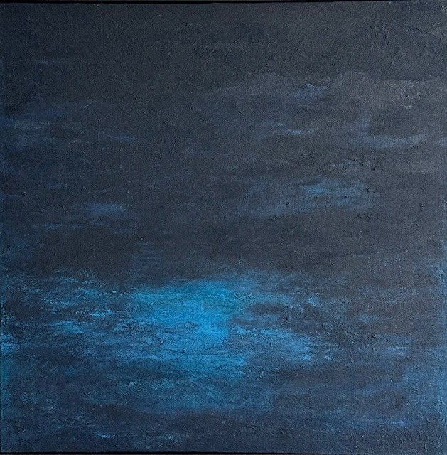 Luminous Depth — abstract painting by Olle