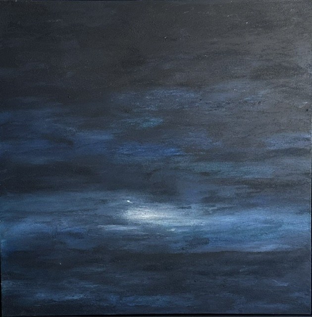 Nightsearch — abstract painting by Olle
