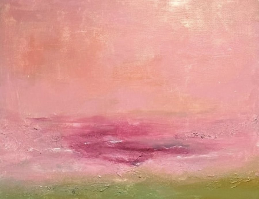Soft Divide — abstract painting by Olle